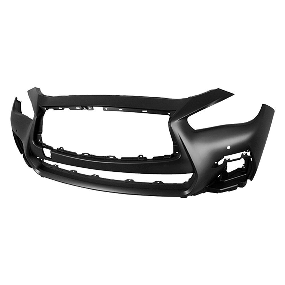 Bumper Fr Primed W/Sensor/ Sport/ Red Sport/ Signature Edn (Sport) Model - Infiniti Q50 Sedan 2014-2024