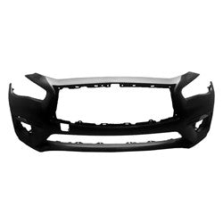 Bumper Fr Primed W/O Sensor Exclude Sport Model - Infiniti Q50 Sedan 2018-2020