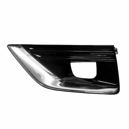 Fog Lamp Bezel Fr Lh Black W/Chrome Moulding For Luxe / Pure Exclude Sport Model - Infiniti Q50 Sedan 2014-2024
