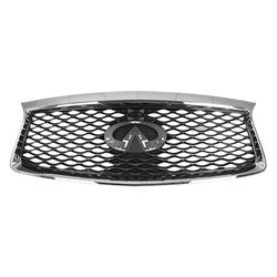Grille Gray W/Chrome Trim W/O Around View/Pre-Cash - Infiniti Qx60 2016-2020