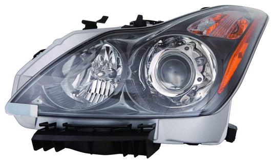 Head Lamp Lh Hid W/Dark Titanium Bezel Hq - Infiniti Q60 Coupe 2014 | Infiniti G37 Convertible 2009-2013 | Infiniti G37 Coupe 2008-2013
