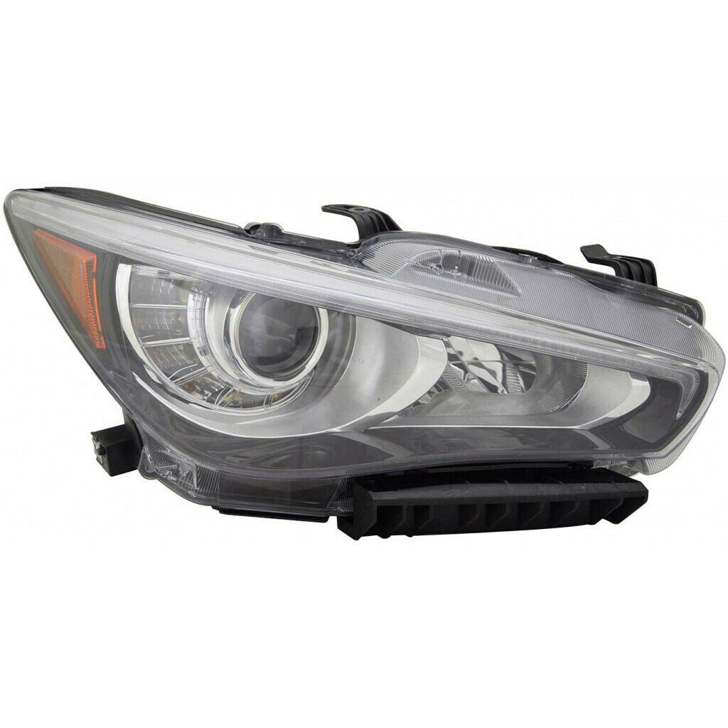 Head Lamp Rh Led Hq - Infiniti Q50 Sedan 2014-2024