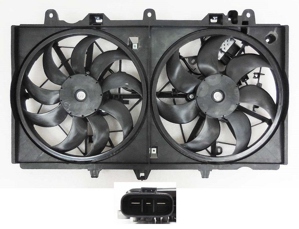 Cooling Fan Assy 3.0L V6 W/O High Output - Infiniti Q50 Sedan 2014-2023 | Infiniti Q60 Coupe 2017-2019