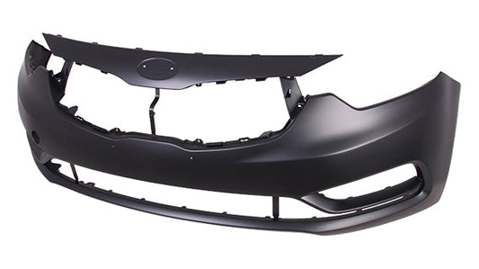Bumper Fr Primed W/O Sensor Fits Sedan And Ex Model Hatchback - Hyundai Elantra Sedan 2011-2012 | Hyundai Elantra Coupe 2013 | Hyundai Elantra Gt 2013-2016
