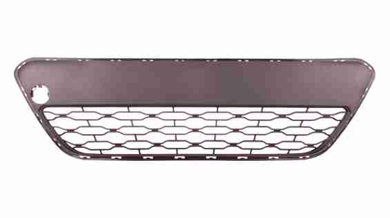 Grille Lower Center Matte-Dark Gray - Kia Rio Sedan 2013-2017 | Hyundai Accent Hatchback 2014-2017 | Hyundai Accent Sedan 2014-2017