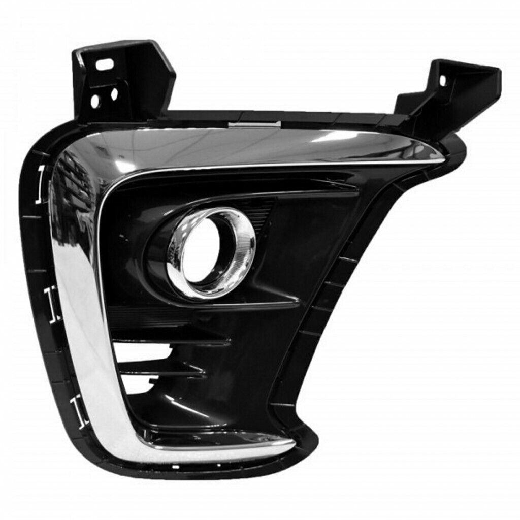 Fog Lamp Bezel Fr Rh Dark Gray W/Chrome Molding Use W/Halogen Fogs Sx/Sx Ltd/Ex Models - Kia Sorento 2019-2020