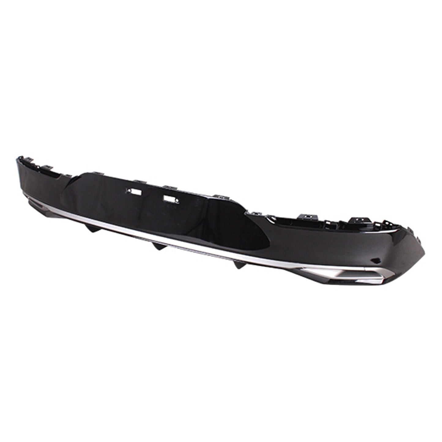 Bumper Rr Lower Silver Molding Ptd Gloss Black Exclude Gt/Gt-Line - Kia K5 2021-2024