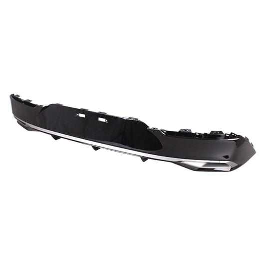 Bumper Rr Lower Silver Molding Ptd Gloss Black Exclude Gt/Gt-Line - Kia K5 2021-2024