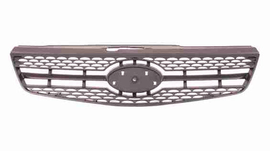 Grille Chrome/Black - Kia Rio5 2006-2007 | Kia Rio Sedan 2006-2007