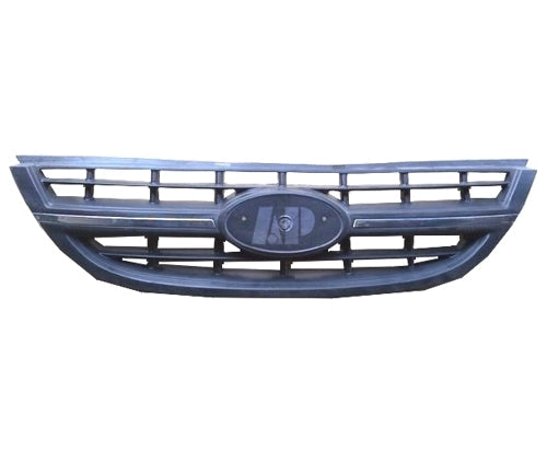 Grille (W/Chrome Insert) Matte-Black - Kia Spectra5 (Hback) 2005-2006 | Kia Spectra (2004-)(Sedan) 2004-2006