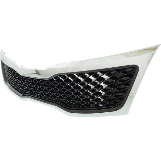 Grille With Chrome Moulding For Korea Built Ex And Lx Models - Kia Optima (2006-) 2012-2013