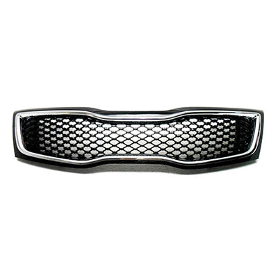 Grille Painted Black W/Chrome Moulding Usa Built Sx/Sx-T/Limited - Kia Optima (2014-) 2014-2015