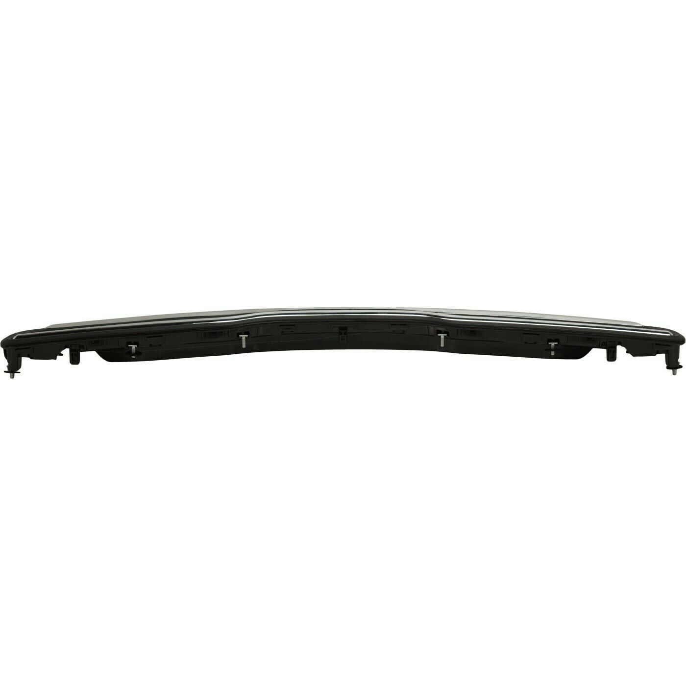 Grille Textured Matte Black W/Chrome Bars - Kia Soul 2014-2019