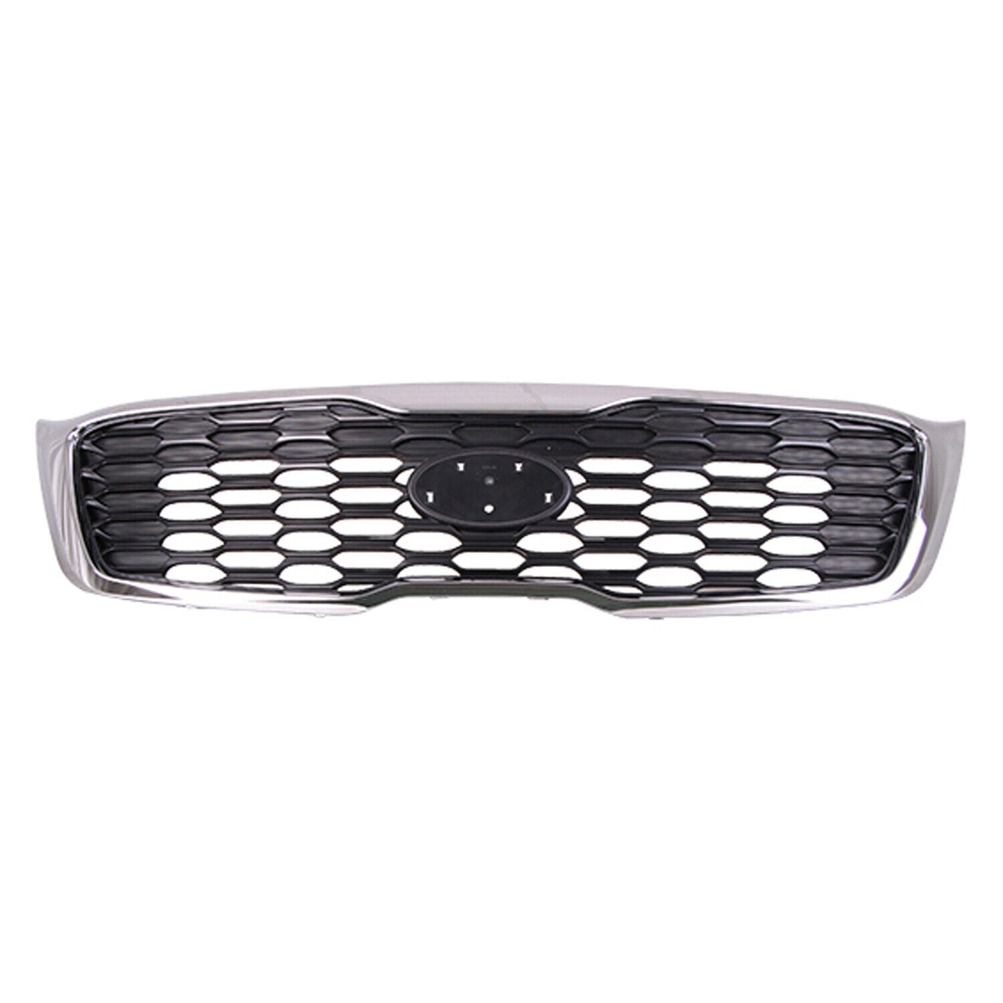 Grille L/Lx Model Matte Black W/Chrome Frame - Kia Sorento 2019-2020