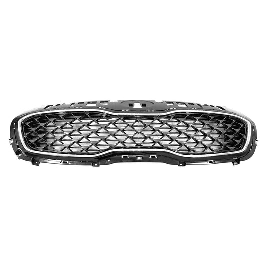 Grille Fr Ptd Black W/Chrome W/O Pre-Collision System - Kia Sportage 2020-2022