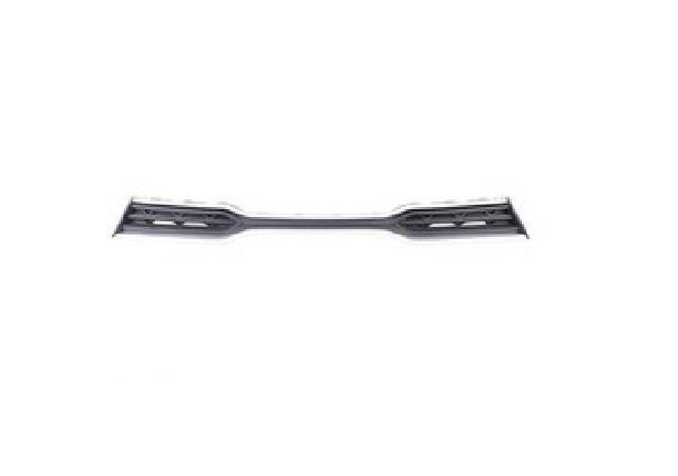Grille Fr Upper Matte Black W/Silver Molding - Kia Rio Sedan 2022-2023 | Kia Rio Hatchback 2022-2023