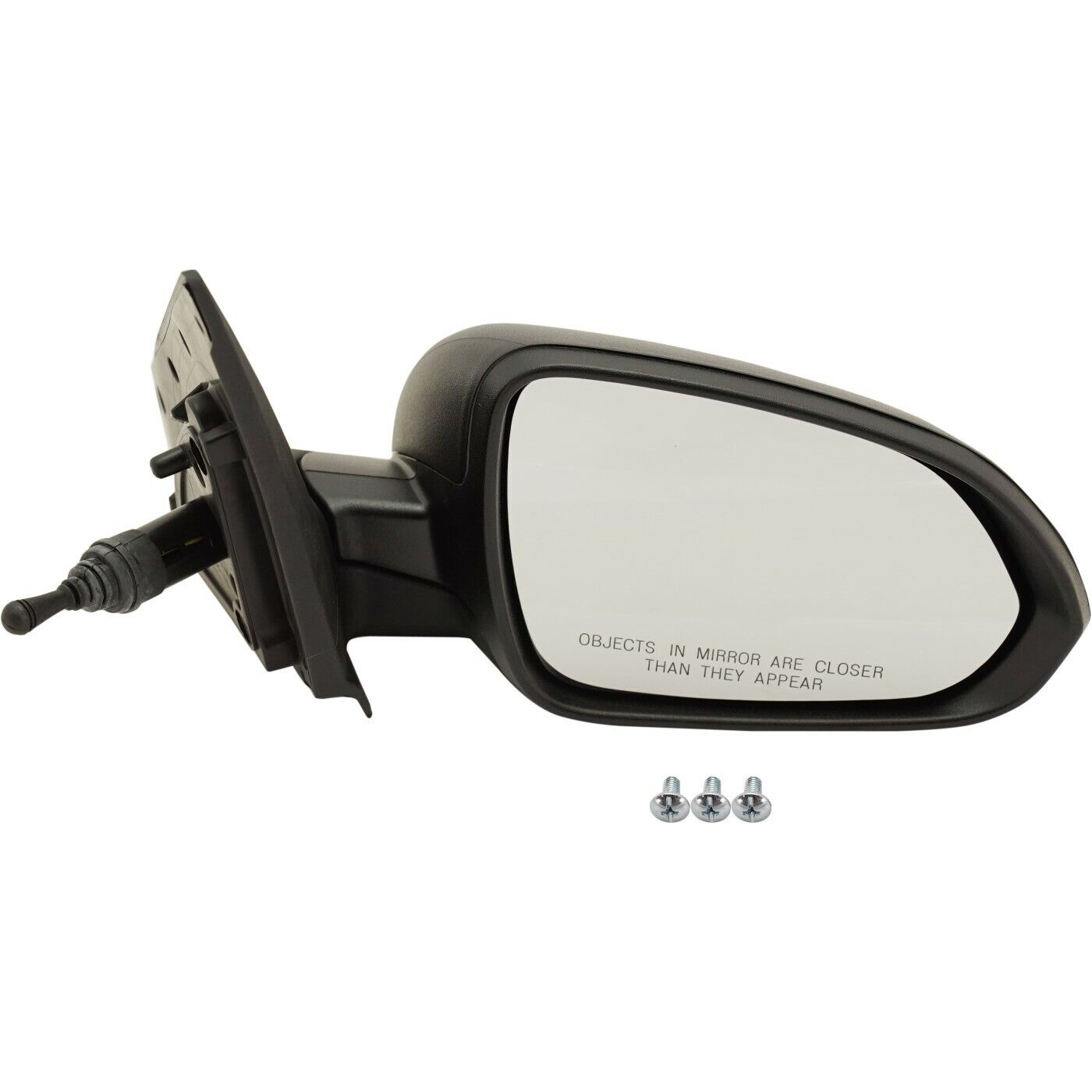 Door Mirror Rh Manual Textured - Hyundai Accent Sedan 2018-2021 | Kia Rio Hatchback 2018-2022 | Kia Rio Sedan 2018-2022