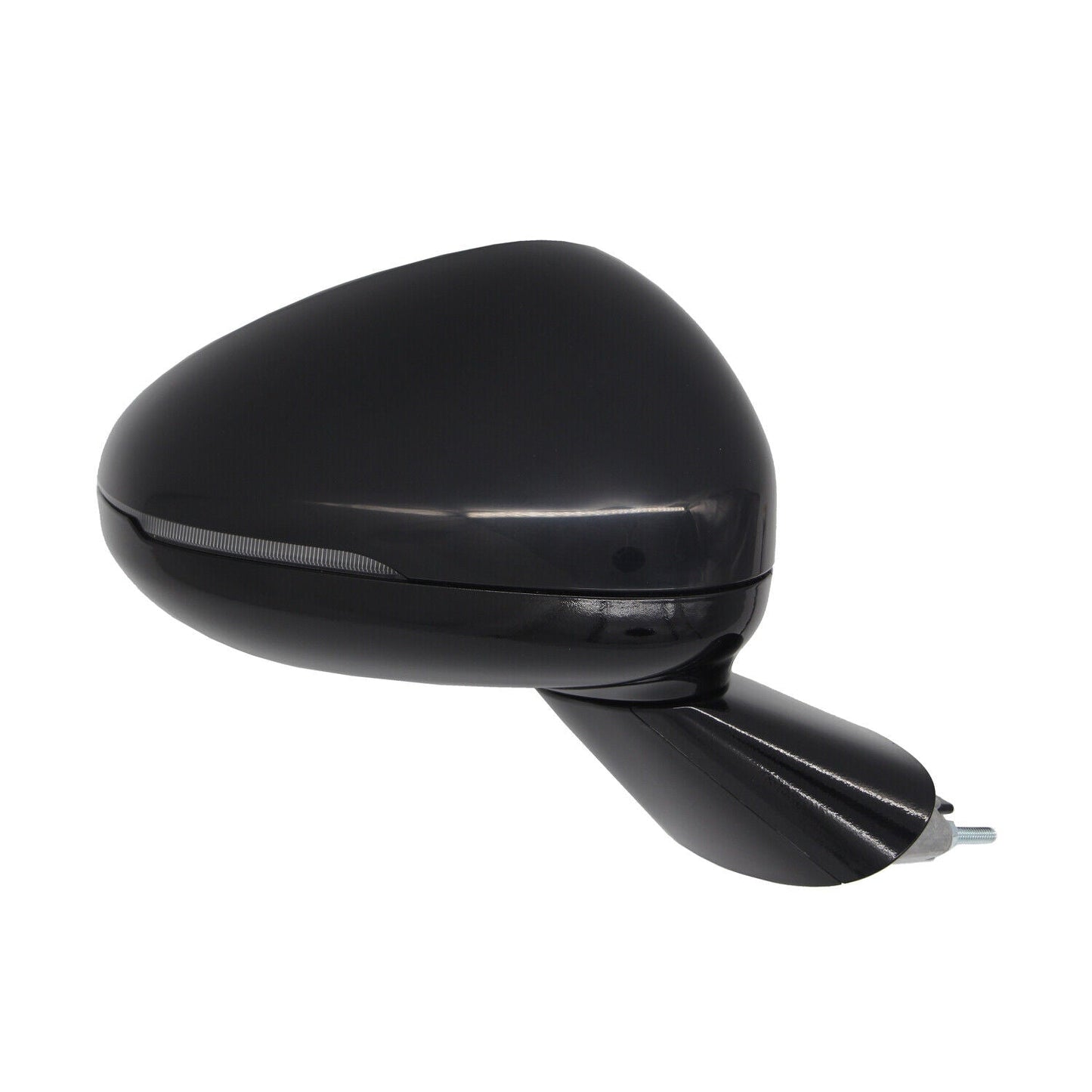 Door Mirror Rh Power Ptm Htd Gloss Black W/Blind Spot/Signal Fits Gt - Kia K5 2021-2024