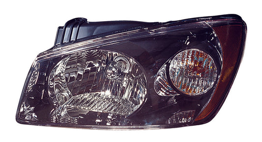 Head Lamp Lh (Smoked) Ex/Sx Hq - Kia Spectra5 (Hback) 2005-2006 | Kia Spectra (2004-)(Sedan) 2004-2006