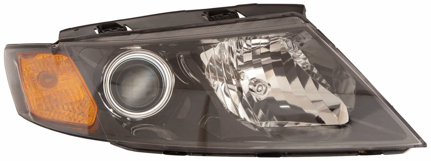 Head Lamp Lh Black Bezel (A Type) Hq - Kia Optima (2006-) 2006-2010 | Kia Magentis (Canada) 2006-2010