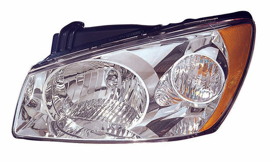 Head Lamp Rh Chrome Lx Model Hq - Hyundai Accent Sedan 2000-2009 | Hyundai Accent Hatchback 2000-2009 | Hyundai Tiburon 2003-2008