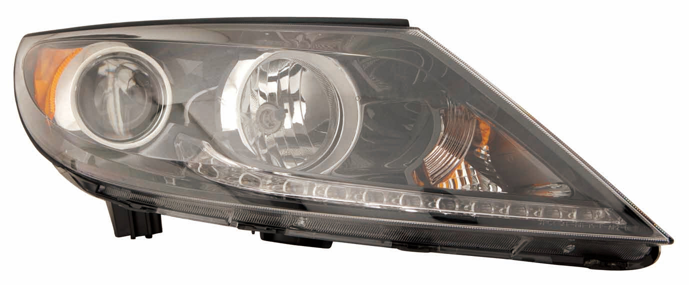 Head Lamp Rh Led Hq - Kia Sportage 2011