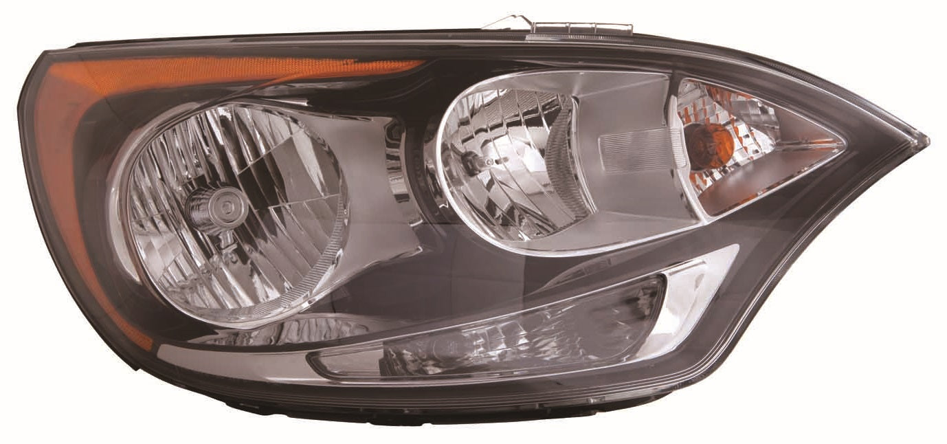 Head Lamp Rh Non Led W/O Auto Hq - Kia Rio Sedan 2013-2017 | Hyundai Accent Hatchback 2014-2017 | Hyundai Accent Sedan 2014-2017