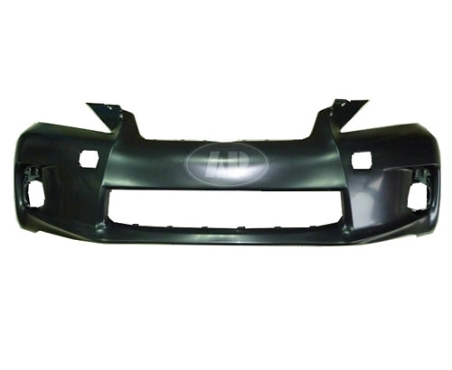 Bumper Fr Primed W/O Sensor/Washer Hole W/O Sport - Lexus Ct200H 2011-2013