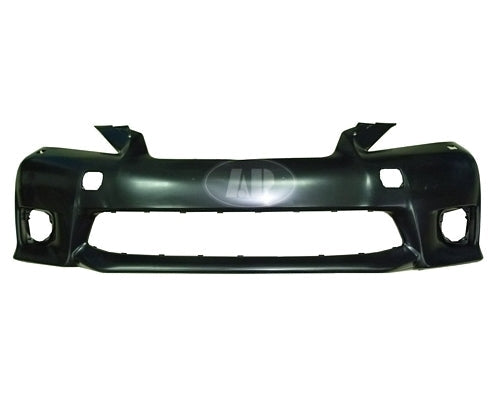 Bumper Fr Primed W/O Sensor W/Washer Hole W/Sport - Lexus Ct200H 2011-2013