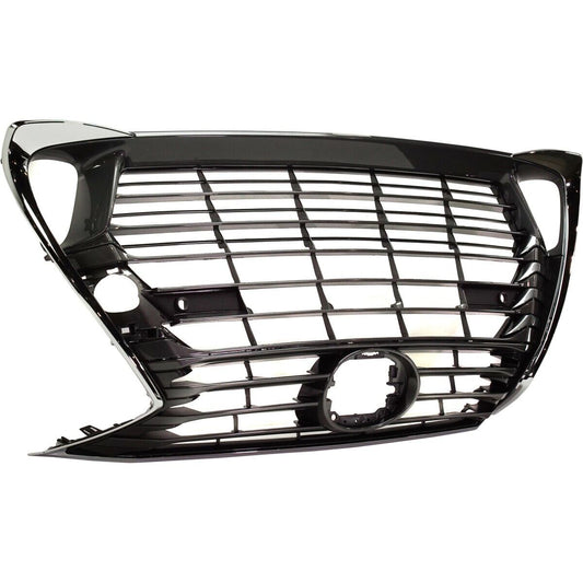Grille Ptd Black W/Chrome Moulding W/Sensor W/O F-Sport Pkg - Lexus Gs350 2016-2020 | Lexus Gs200T 2016-2017 | Lexus Gs300 2018-2019