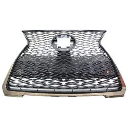 Grille Fr W/Smoked Chrome Lower Molding/ F-Sport Pkg/ Sensor - Lexus Ux250H 2019-2023 | Lexus Ux200 2019-2022