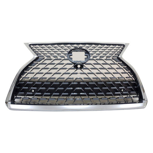 Grille Fr Ptd Gray W/Chrome Moldings /Park Assist Sensor W/Camera Canada Built W/O F-Sprt - Lexus Rx450Hl 2020-2022 | Lexus Rx350 2020-2022 | Lexus Rx350L 2020-2022