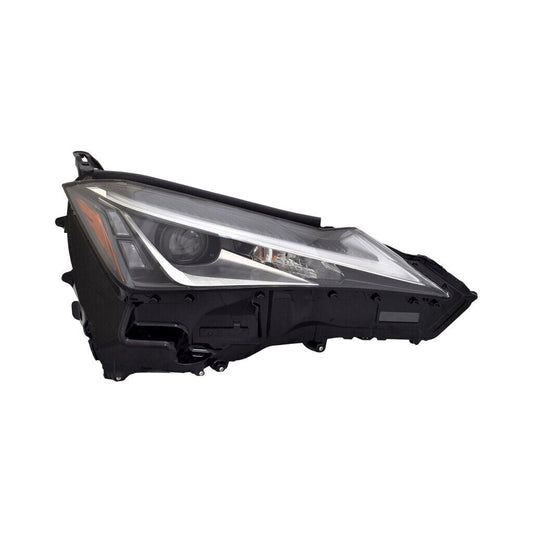 Head Lamp Rh Led Single Beam W/Fog Lamp W/O Logo Hq - Lexus Ux200 2019-2022 | Lexus Ux250H 2019-2023
