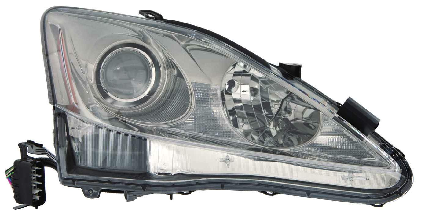 Head Lamp Rh Halogen W/O Auto Leveling Hq - Lexus Is350 Sedan 2009-2010 | Lexus Is250 Sedan 2009-2010
