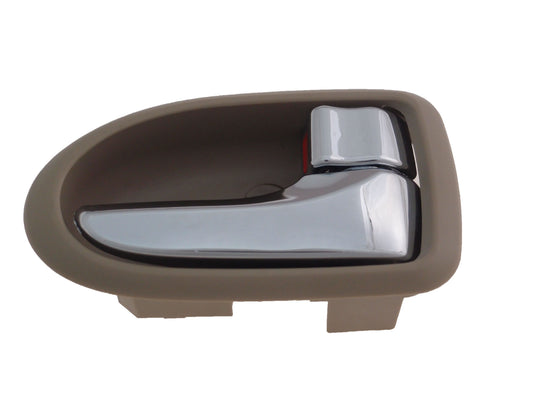 Door Handle Fr Rh Inner Beige W/Chrome - Mazda Mpv 2000-2003