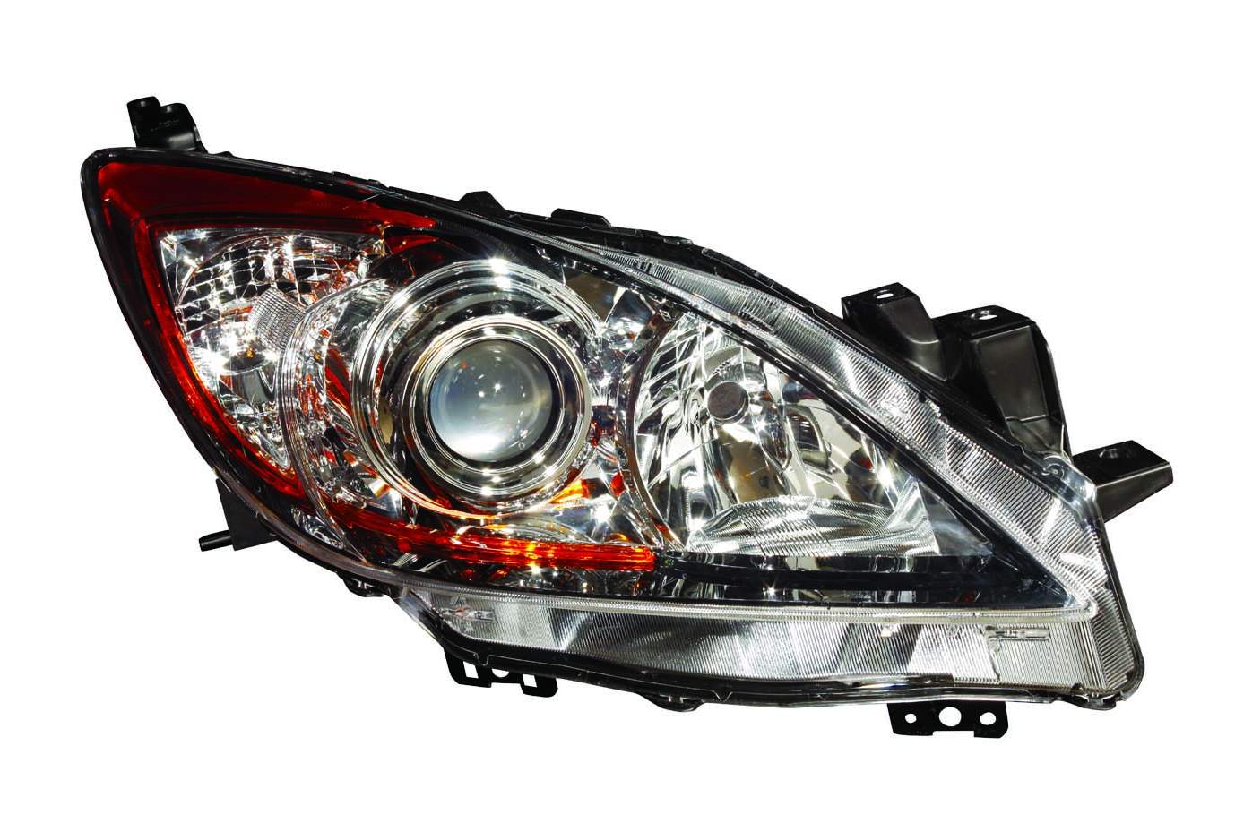Head Lamp Rh Halogen W/O Sky Activ Hq - Mazda Mazda 3 Sport (Canada) 2010-2013 | Mazda Mazda 3 2010-2013