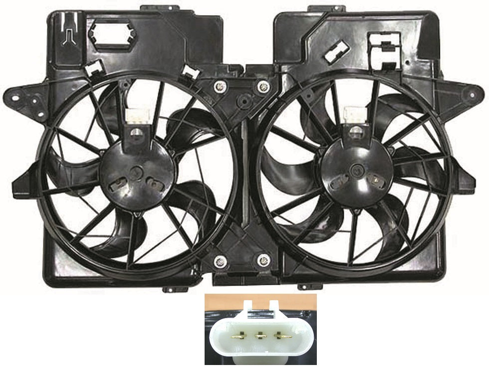 Cooling Fan Assy 4Cyl - Ford Escape 2001-2004