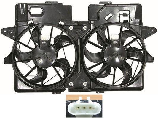Cooling Fan Assy 4Cyl - Ford Escape 2001-2004