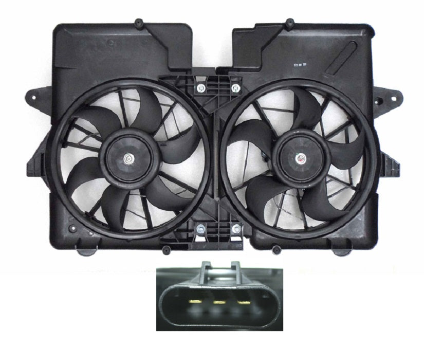 Cooling Fan Assy V6 - Ford Escape Hybrid 2005-2007 | Ford Escape 2005-2007