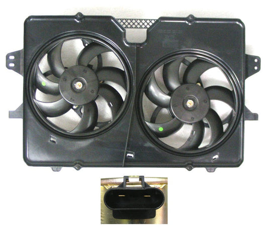 Cooling Fan Assy 3.0L Same As Fo3115182 - Ford Escape Hybrid 2008-2012 | Mercury Mariner 2008-2010 | Mercury Mariner Hybrid 2008-2010