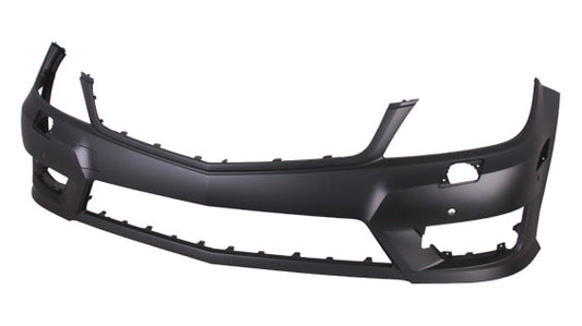 Bumper Fr Primed W/Sensor W/H L Washer Hole W/Amg Sport Pkg - Mercedes C350 2012-2015 | Mercedes C250 2012-2015 | Mercedes C300 2012-2014