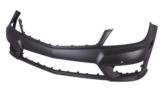 Bumper Fr Primed W/Sensor W/O H L Washer Hole W/Amg Sport Pkg - Mercedes C350 2012-2015 | Mercedes C250 2012-2015 | Mercedes C300 2012-2014