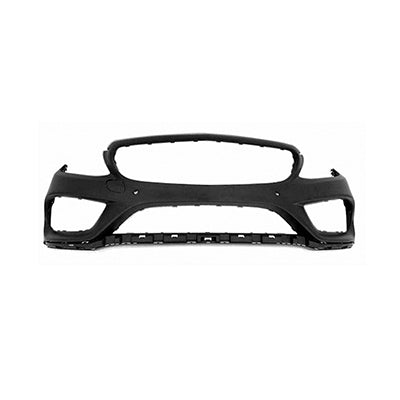 Bumper Fr Primed Sdn/Cpe W/Amg/Sensor W/O Surround View - Mercedes C300 Coupe 2017-2018 | Mercedes C43 Amg (4-Door) 2017-2018 | Mercedes C43 Amg (2-Door) 2017-2018