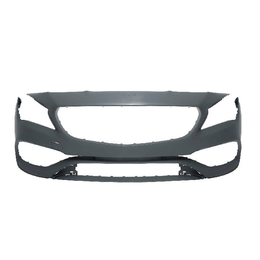 Bumper Fr Primed Ptm W/Tow Hook W/O Active Park Assist Sensor - Mercedes Cla45 Amg 2017-2019