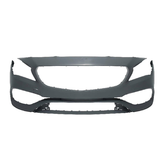 Bumper Fr Primed Ptm W/Tow Hook / Active Park Assist Sensor - Mercedes Cla45 Amg 2017-2019