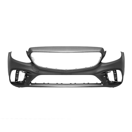 Bumper Fr Primed Ptm W/Amg W/O Active Park Assist / Camera - Mercedes C43 Amg (2-Door) 2019-2023 | Mercedes C43 Amg (4-Door) 2019-2021