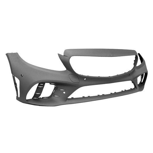 Bumper Fr Primed W/Amg/Park Assist Sensor W/O Camera - Mercedes C43 Amg (2-Door) 2019-2023 | Mercedes C43 Amg (4-Door) 2019-2021