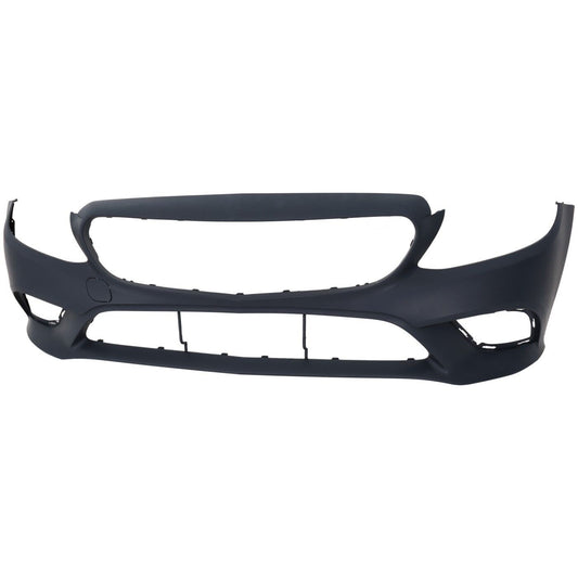 Bumper Fr Primed Ptm W/Tow Hook W/O Active Park Assist/Camera/Amg - Mercedes C300 Coupe 2019-2023 | Mercedes C300 Convertible 2019-2023 | Mercedes C300 Sedan 2019-2021
