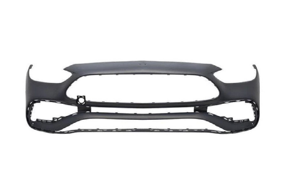 Bumper Fr Primed Ptm W/2 Active Park Assist Sensor - Mercedes C43 Amg (4-Door) 2023-2025 | Mercedes C300 Sedan 2022-2025