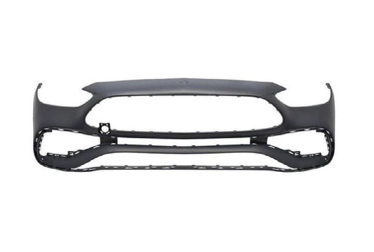 Bumper Fr Primed Ptm W/2 Active Park Assist Sensor - Mercedes C43 Amg (4-Door) 2023-2025 | Mercedes C300 Sedan 2022-2025
